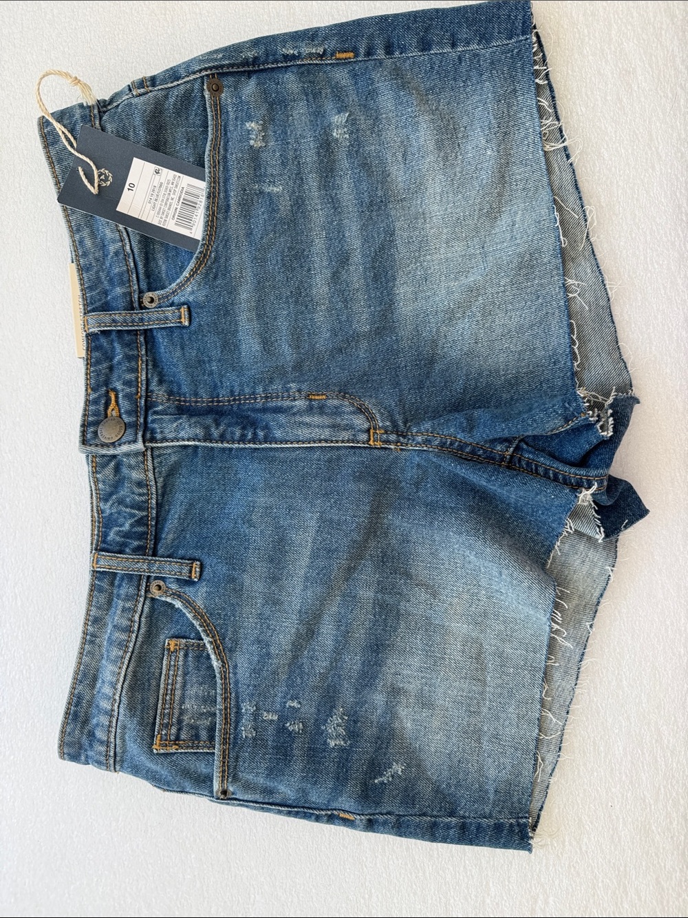 Universal Thread Blue Distressed Denim Jean Shorts